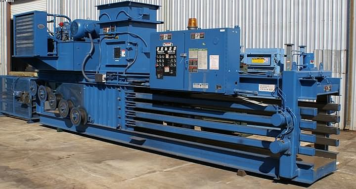 HARRIS SELCO Horizontal Auto Tie Baler,